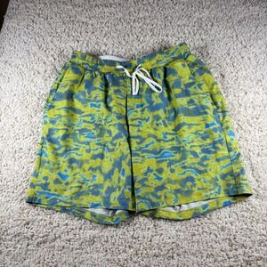 Lululemon Mens Size M Athletic Shorts Tie Dye Print Drawstring Pocket
